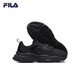 FILA men's shoes dad shoes Mars shoes retro running shoes autumn fashion casual sports shoes black-BK (second generation) 42