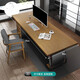OSTRADAN solid wood office desk boss desk modern simple computer desk office supervisor desk and chair combination desk study table single table 160*80*75*4.5 thick