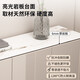 独此艺家 轻奢鞋柜家用门口岩板储物柜入户门厅玄关柜客厅隔断柜一体 D686香槟色【长160宽34高100