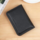 EHRENMANN first-layer cowhide bank card holder, business card holder, ultra-thin card holder, men's and women's card holder, business card driver's license leather case, black