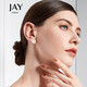 Jay 2025 new imitation cat's eye stone four-leaf clover earrings for women as a birthday gift for girlfriend