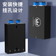 万级（OFNPFTTH）光纤配线架 光纤光缆终端盒 光钎熔纤盒 尾纤熔接盒 4口8芯单模LC光纤盒 2-4111