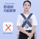 Xin Manyue Baby Strap Summer Traditional Old-style Four-Claw Strap Front-Holding Back-Back Baby Going Out Simple Holding Baby Blue Large Polka Dot Four-Claw Buckle (18-40Jin [Jin equals 0.5 kg]) Upgraded Version