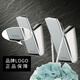 TOTO coat hook YRH902 YRH903 bathroom hardware pendant wardrobe hanger simple hook (11) YRH902 hook *1 (send free glue)