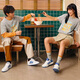 阿迪达斯 （adidas）NEO短袖男士女装夏季健身情侣款运动服透气休闲圆领T恤IP3885 IP3887灰色 XXS 推荐90-105斤