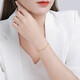 Chao Acer 18K gold diamond color gold bracelet women's birthday gift to Jane SCK32201165