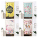 Diyin DIYin door curtain fabric Japanese style punch-free bedroom home bathroom kitchen partition curtain wind-blocking cloth semi-hung curtain custom link single shot not shipped