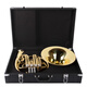 Bullfighter Horn Instrument de cuatro teclas Rendimiento de una sola fila Grado B Ajuste de plano para adultos y niños