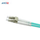
APESD indoor multimode 10 Gigabit dual core fiber jumper OM3OM4 telecommunications grade LC FC SC ST optical module transceiver connection cable red LC-LC 10 Gigabit multimode dual core OM3 1m
