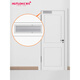 Hutlon Hutlon Hidden Door Näher nach versteckter hydraulischer Puffer Installation Feuertor Feder Haus Automatische Abschaltung GZ-3523 Hidden (willkürlicher Stopp) 65 kg