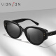 
Fall in love with sunglasses retro cat eye GM sunglasses men and women small frame big face round face UV anti-ultraviolet driving glasses