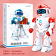 
JJRIC children's toy intelligent robot can talk to boys aged 3-6 years old for birthday gifts for 8-year-old girls aged 10-year-old children aged 7 years old. K19 [red] voice dialogue + APP upgrade model. Children's gifts are high-end for boys, girls and children