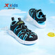 XTEP children's shoes children's sandals soft sole non-slip boys' sports sandals medium and large children's shoes black/smart blue 40