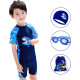 Youyou children's swimsuit boy split baby middle school student swimming trunks swimsuit set 38284A2XL