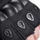 Shanta Blackhawk Tactical Gloves Men's Outdoor Sports Fitness Cycling Protection Military Fan Fighting Non-Slip Wear-Resistant Breathable Half Finger Gloves Men's Motorcycle Gloves Half Finger Small Shell Black L (Suitable for most hand sizes)