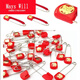Mays Will Infant Diamond Knot Large Safety G-shaped Pin Small Fortune Sutra Knot Pin 3 pieces