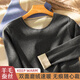 Yu Zhaolin 7A Antibakterielles und Traaceless Wärmeunterwäsche Herren Wollseide Samt Mahlen de Velvet Herbstkleidung und Hose Set plus Samt verdickt