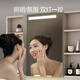 
Hengjie (HEGII) bathroom cabinet, ceramic integrated basin, anti-fouling smart beauty washbasin cabinet combination BK6223-100 Walnut light gray
