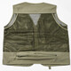 JP men's vest multi-pocket reporter photography vest fishing thin casual horse clip 8188 khaki XL (suitable for 140 Jin [Jin equals 0.5 kg]-155 Jin [Jin equals 0.5 kg])