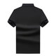 Limeng (Limeng) Summer Hielo Seda de hielo Camiseta de manga corta Camiseta de color sólido de gran tamaño Paul
