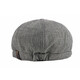 Select letter Octagonal hat men's spring and summer thin linen breathable beret men's and women's retro casual painter's hat linen material - brown one size elastic band suitable for 56-59cm head circumference