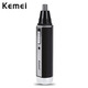 
Kemei electric nose hair device 4-in-1 rechargeable nose hair trimmer sideburn knife eyebrow cutter KM-6630 black