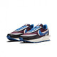 耐克（NIKE）男鞋 新款sacai Undercover黑蓝红解构运动跑步鞋DJ4877-300 DJ4877-600 36.5
