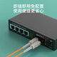 Zhongke Optoelektronik 100-Megabit-Glasfaser-Transceiver Dual-Fiber-Optoelektronik-Konverter-Netzwerkanschluss VLAN-Isolationstyp 100-Megabit Multimode Dual Faser 1 OPTICAL 4 Elektrisches ZK-FE/114- 2 km