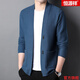 Hengyuanxiang [Brand] Wollpullover Strickjacke Herren-Split-Pullover Jacke Herren Wollpullover Herbst Außenbekleidung 702-schwarz yy s 165