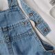 Weilai children's overalls summer new style girls' baby fashionable denim strap shorts little girl versatile casual pants children's strap shorts 100cm