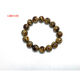 Canbei Fushun amber natural 108-grain root amber flower bracelet old-style hand-polished 10mm single circle 18-grain with Buddha head