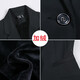 Chenfu thickened velvet blazer women's business professional formal suit commuting administrative workwear sales temperament work clothes single velvet black jacket XL recommended 110-120Jin Jin equals 0.5 kg