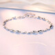 LAOLATU transfer bead platinum bracelet for women PT950 platinum 2025 new Chinese Valentine's Day gift for girlfriend and wife PT950 platinum transfer bead bracelet