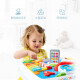 Fisher-Price early education educational toys role-playing game table bilingual toy table-Zhiwan baby learning table DWN37