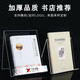 Acrylic bookshelf transparent book stand book holder book holder book holder desktop display stand book display stand simple creative student book holder book holder book stand document stand book holder book holder book holder reading stand [L-shaped large size] with baffle 3mm customizable (size)