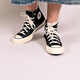 Converse 1970s canvas shoes classic three-star men's shoes women's shoes casual fashion versatile sports shoes 162050C 162050C classic black [high top 1970s] 40