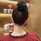 Xiang Wan hairpin with ball hair stuck in the fugitive princess bow tie clip female sweet style ball head artifact high-end hairpin