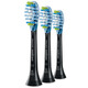 
Philips (PHILIPS) electric toothbrush head with HX9924HX9954HX9903HX9362HX9352 HX9043/96 Black Zhizhen Clean Standard-3