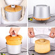 French bakery Japanese chiffon cake mold hollow chimney cake live bottom anode baking mold cheese chiffon round live bottom 7 inches/FB30213