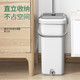 五月花平板拖把38CM双板4布刮刮桶神器家用一拖净免手洗拖地墩布2025