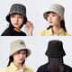 Semir Semir fisherman hat for men permanently co-branded double-sided women can wear embroidered and printed exquisite couple hat black 90001