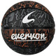 Evervon Basketball-Kee-resistenter Gummi- und Outdoor-Universal Blue Ball EBX-7011 (Nr. 7)