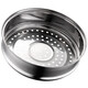 ASD milk pot steamer steamer 304 stainless steel 18CM household steamer steamer grate steamer with heightened style ZS18Z1WG