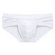 Ye Zimei men's underwear briefs modal low waist sexy u convex bag white small boxer shorts trendy black XXXL