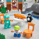 Feelo compatible avec LEGO grandes particules pour enfants Assemblage des blocs de construction Toys pour garçons et filles cadeaux d'anniversaire Animaux 1673-A
