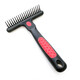 Chuanji Taiwan Chuanji pet knot opener dog undercoat rake to remove waste hair comb cat rake comb T056 - suitable for medium and large long hair and thick hair