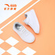 ANTA Children's Sports Shoes Boys' Shoes 2023 New Children's Mall Same Style Velcro Trendy Sneakers Anta White-3 28/17.5cm