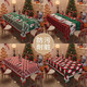Clcey Tischdecke Einweg -Tabllotzdeckel Red Atmosphäre Ess -Tischdecke Rechteckige dekorative Retro -Tee ZB1278 LU LING XIAOXIAO 60x90 cm geeignet für kleine Tee Tisch geeignet