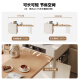 
Pashaman Island dining table integrated modern and simple household retractable log style acrylic suspended dining table chair 6126Y 1.75-2.2 meters telescopic island + 4 chairs 1047P
