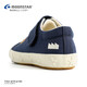 Yuexing Children's Shoes Imported from Japan, award-winning shoes, simple and comfortable children's canvas shoes, boys' casual shoes, girls' sports shoes, dark blue 24 (inner length 15cm, suitable for feet 14.5cm long)